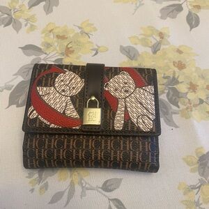 Carolina Herrera ID Wallet – Luxury Designer Card Holder mini travel wallet